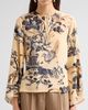 Etro Women's Printed Silk Keyhole Blouse - 5