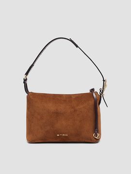 Etro Women's Small Suede Hobo Shoulder Bag