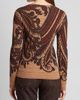 Etro Women's Stamped Paisley V-Neck Top - 3