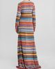 Etro Women's Striped Open-Knit Cotton Long Cardigan - 3