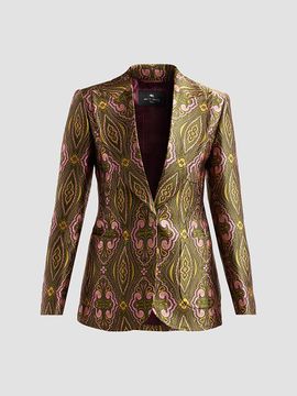 Etro Women's Tapestry Jacquard Blazer