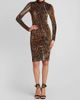 Etro Women's Velvet Paisley Sheer Knee-Length Dress - 2