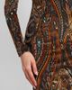 Etro Women's Velvet Paisley Sheer Knee-Length Dress - 5