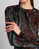 Etro Women's Velvet Paisley Sheer Top - 5