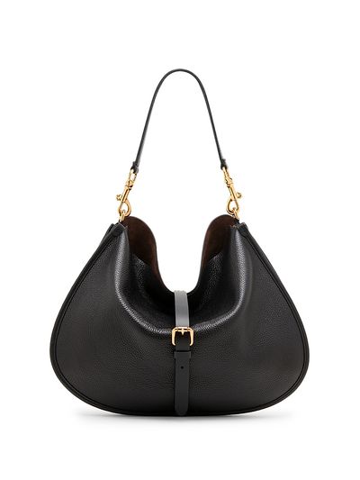 Etro Women's XL Pony Tumbled Leather Crossbody Bag