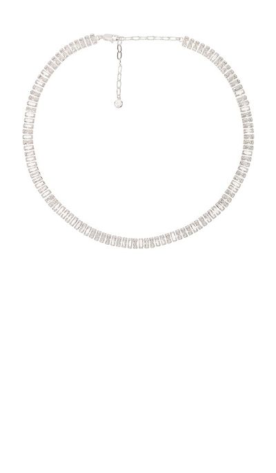 Ettika Ettika Baguette Tennis Necklace