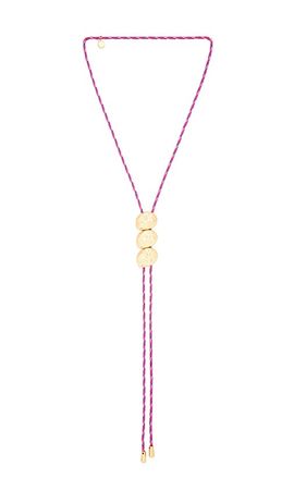 Ettika Ettika Corded Bolo Necklace