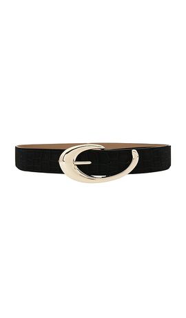 Ettika Ettika Croc Print Belt