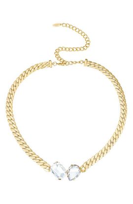 Ettika Ettika Crystal Collar Necklace