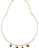 Ettika Ettika Crystal Drift Collar Necklace Smokey Quartz One - 1