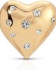 Ettika Ettika Crystal Heart Stud Brooch - 1