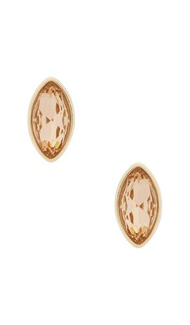 Ettika Ettika Crystal Marquise Stud Earrings