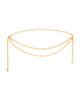Ettika Ettika Crystal Pendant Chain Belt - 1