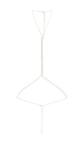Ettika Ettika Dainty Crystal Body Chain