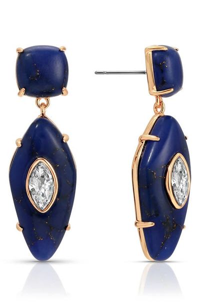 Ettika Ettika Desert Stone Drop Earrings