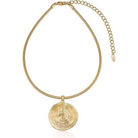 Ettika Ettika Disc Pendant Necklace