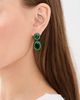 Ettika Ettika Duet Drop Earrings Green One - 3