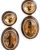 Ettika Ettika Duet Drop Earrings Smokey Quartz One - 1