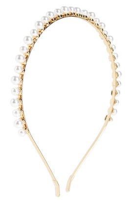 Ettika Ettika Elegant Faux Pearl Headband
