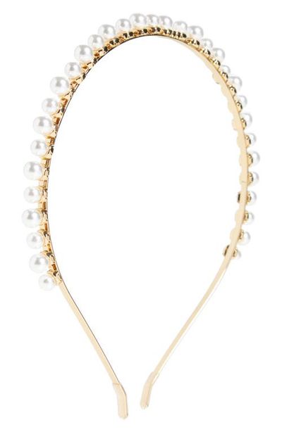 Ettika Ettika Elegant Faux Pearl Headband