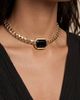 Ettika Ettika Emerald Deco Collar Necklace - 4