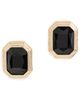 Ettika Ettika Emerald Deco Earrings Black One - 1