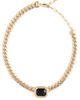 Ettika Ettika Emerald Deco Necklace Black One - 1