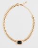 Ettika Ettika Emerald Deco Necklace Black One - 2