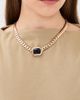 Ettika Ettika Emerald Deco Necklace Black One - 3