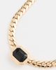 Ettika Ettika Emerald Deco Necklace Black One - 4