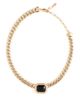 Ettika Ettika Emerald Deco Necklace Black One - 5