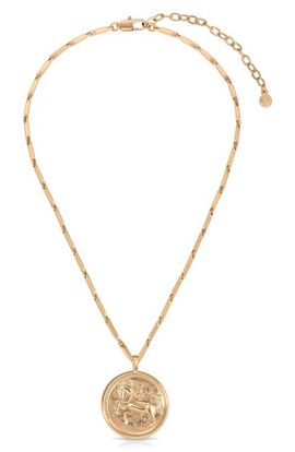 Ettika Ettika Equestrian Medallion Pendant Necklace