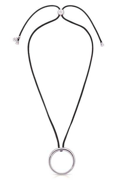 Ettika Ettika Eternal Orbit Cord Pendant Necklace