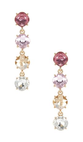 Ettika Ettika Four The Money Earrings