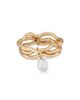 Ettika Ettika Freshwater Pearl Drop Layered Stretch Bracelet - 1