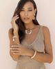 Ettika Ettika Freshwater Pearl Drop Layered Stretch Bracelet - 3