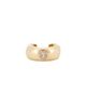 Ettika Ettika Hammered Ear Cuff With Pear Crystal - 1