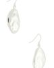 Ettika Ettika Hammered Oval Drop Earrings - 1
