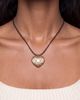 Ettika Ettika Heart Pendant Cord Necklace - 2