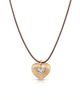 Ettika Ettika Heart Pendant Cord Necklace - 3
