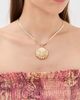 Ettika Ettika Herringbone Shell Necklace Gold One - 3