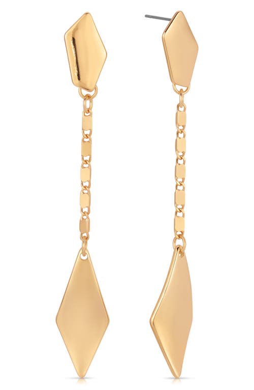 Ettika Ettika Kite Linear Drop Earrings