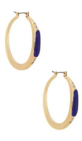 Ettika Ettika Lapis Solstice Hoops