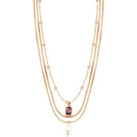 Ettika Ettika Layered Charm Necklace