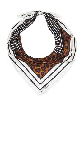 Ettika Ettika Leopard Stripe Scarf