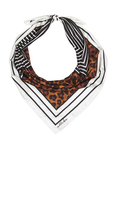 Ettika Ettika Leopard Stripe Scarf
