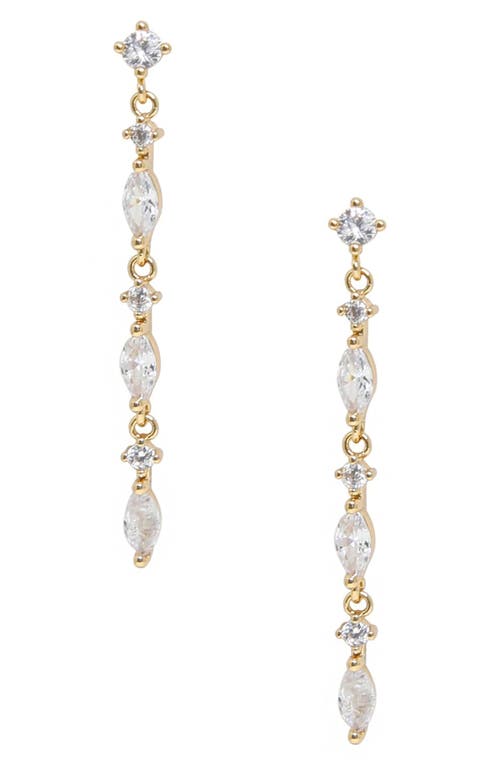 Ettika Ettika Linear Drop Earrings