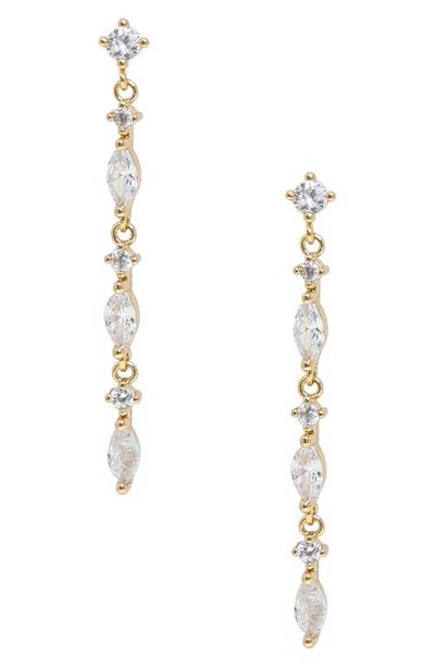 Ettika Ettika Linear Drop Earrings