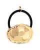 Ettika Ettika Liquid Lux Oval Hair Tie in Gold Tone - 1