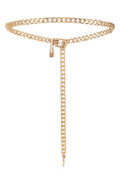 Ettika Ettika Lucky Link Chain Belt